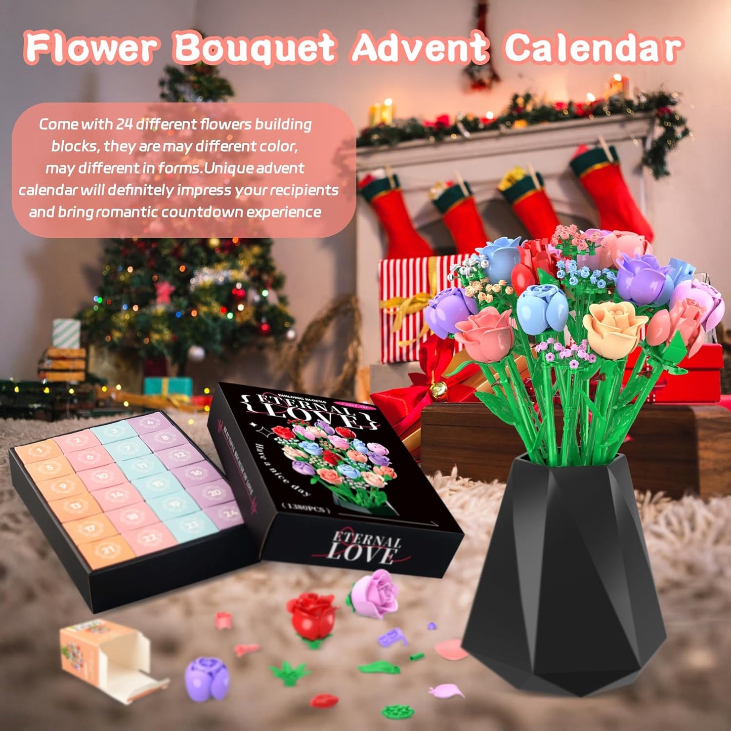 Calendario de Adviento Ramo de Flores
